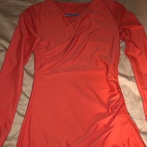 Long sleeve,  mini Dress